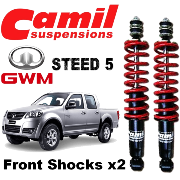 Camil GWM Steed - FRONT Shocks (Set of 2 Shocks)