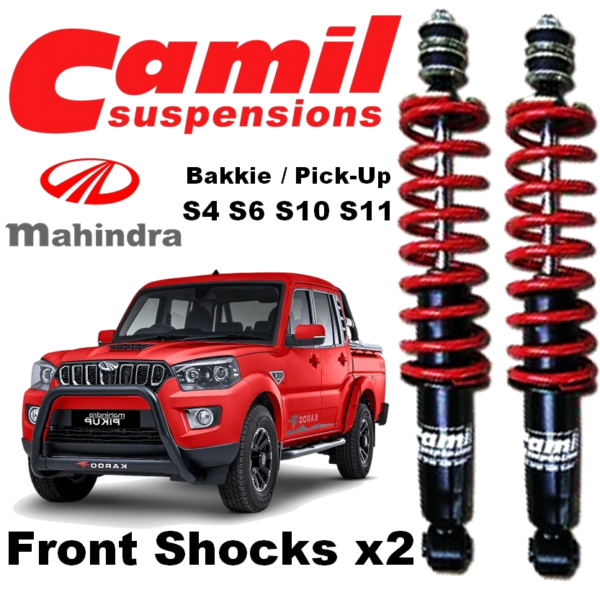 Camil Mahindra Bakkie/Pick-Up - FRONT Shocks (Set of 2 Shocks) (FREE Courier)