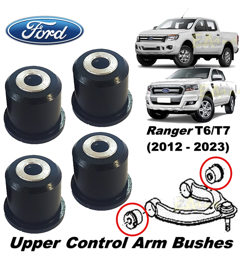 Ford Ranger T6 & T7 (2012-2023) Upper Control Arm Bushes (Set of 4)
