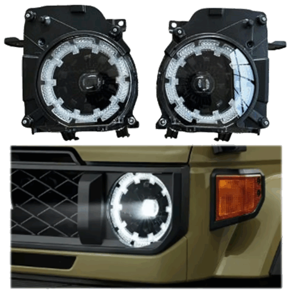 Toyota Land Cruiser 79 Series 2024+ Aussie Style LED Lights