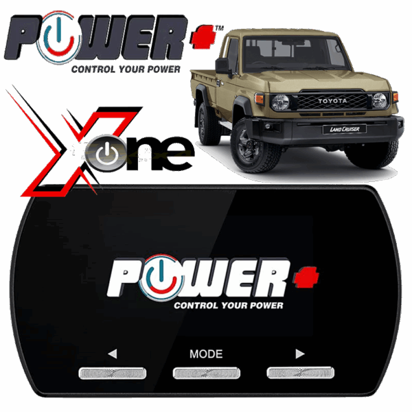 Power+ X1 Throttle Controller Toyota Land Cruiser 79 Series 2024+ (FREE Courier)