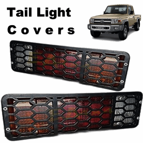 Toyota Land Cruiser 79 Rear Tail Light Covers (Set of 2)
