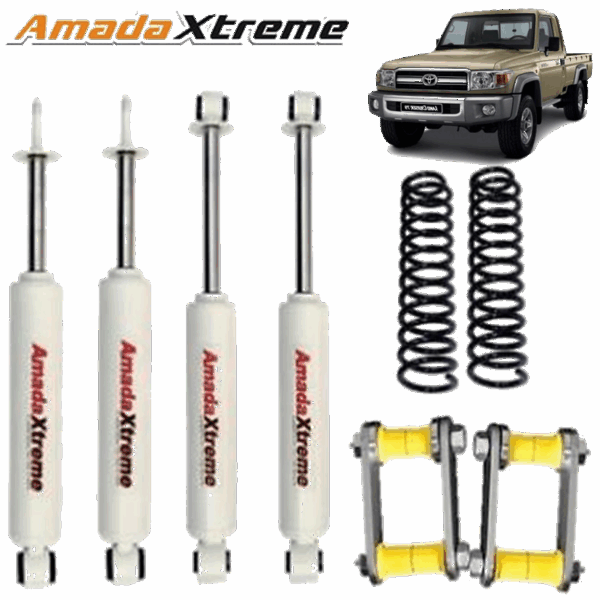 AmadaXtreme Toyota Land Cruiser 79 & 76 XL Combo 50mm Lift kit (FREE Courier)