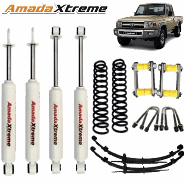 AmadaXtreme Toyota Land Cruiser 79 & 76 XL 50mm Full Suspension (FREE Courier)