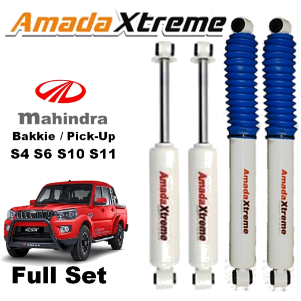 AmadaXtreme Mahindra Bakkie/Pick-Up Shocks (Set of 4) (FREE Courier)