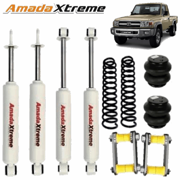 AmadaXtreme Toyota Land Cruiser 79 & 76 XL Combo 50mm Lift kit + Air Suspension (FREE Courier)
