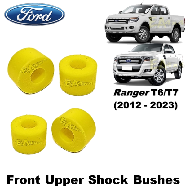 Ford Ranger T6 & T7 (2012-2023) Front Upper Shock Bushes (Set of 4)