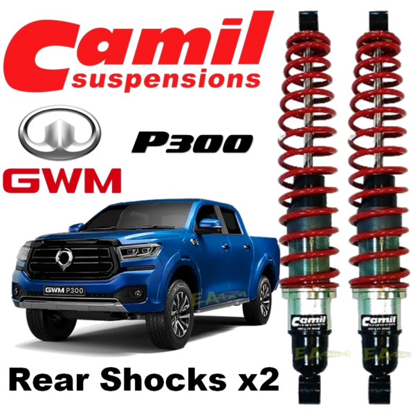 Camil GWM P300 - REAR Shocks (Set of 2 Shocks)