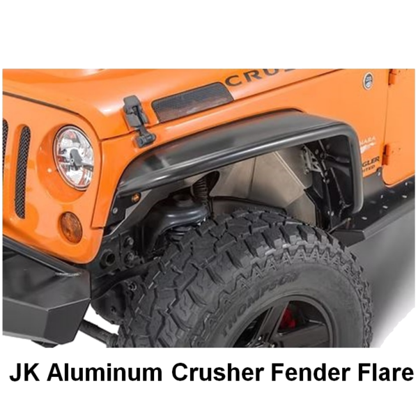 Jeep Wrangler JK Aluminium Crusher Flares - Standard Width - 4pcs