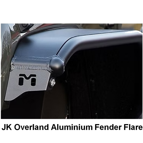 Jeep Wrangler JK Overland Aluminium Tube Fenders - 4pcs