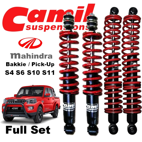 Camil Mahindra Bakkie/Pick-Up - Full Set Shocks (Set of 4 Shocks) (FREE Courier)