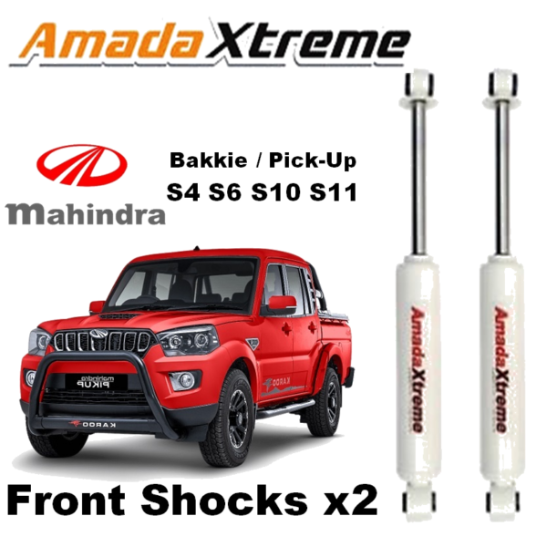 AmadaXtreme Mahindra Bakkie/Pick-Up FRONT Shocks (Set of 4)