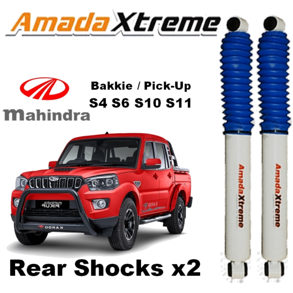 AmadaXtreme Mahindra Bakkie/Pick-Up REAR Shocks (Set of 4)