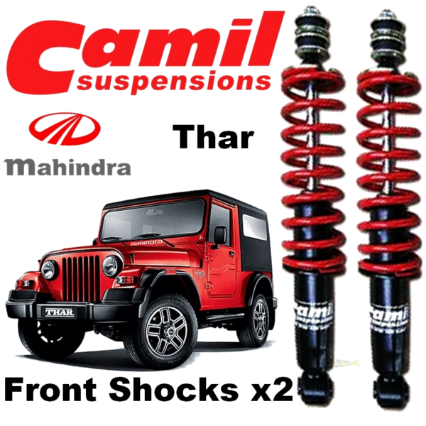 Camil Mahindra Thar - FRONT Shocks (Set of 2 Shocks) (FREE Courier)
