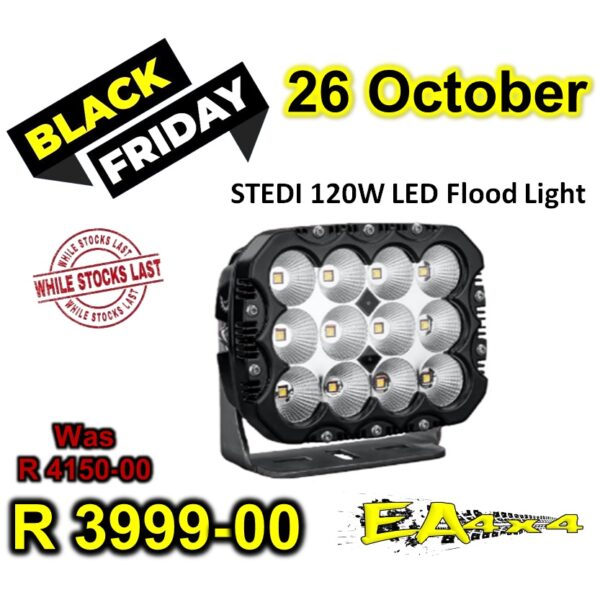 STEDI 120W LED Flood Light