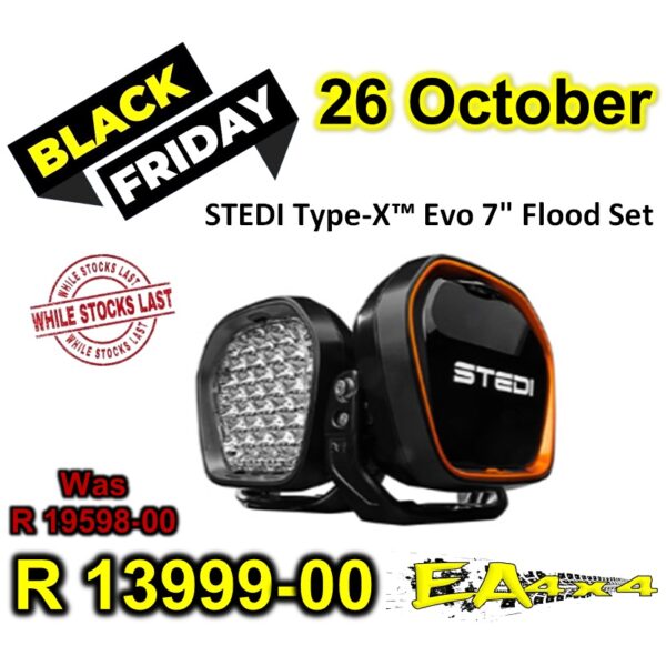 STEDI Type-X™ Evo 7 inch Flood Set