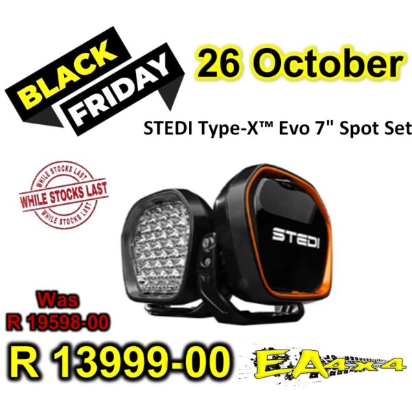STEDI Type-X™ Evo 7 inch Spot Light Set