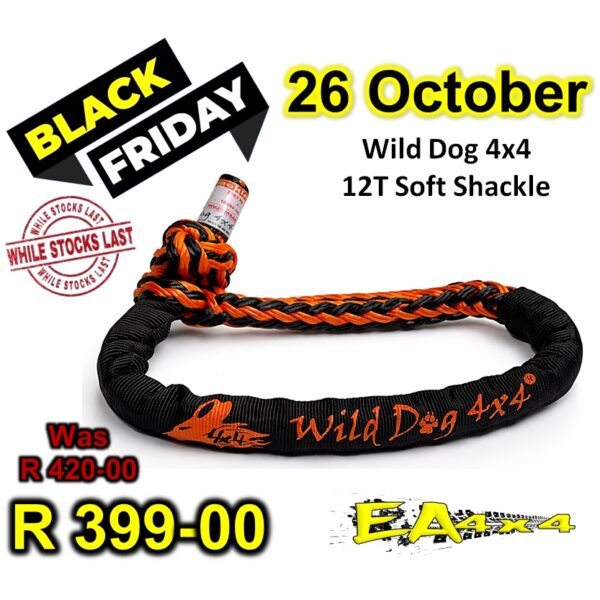 Wild Dog 4x4 12Ton Soft Shackle