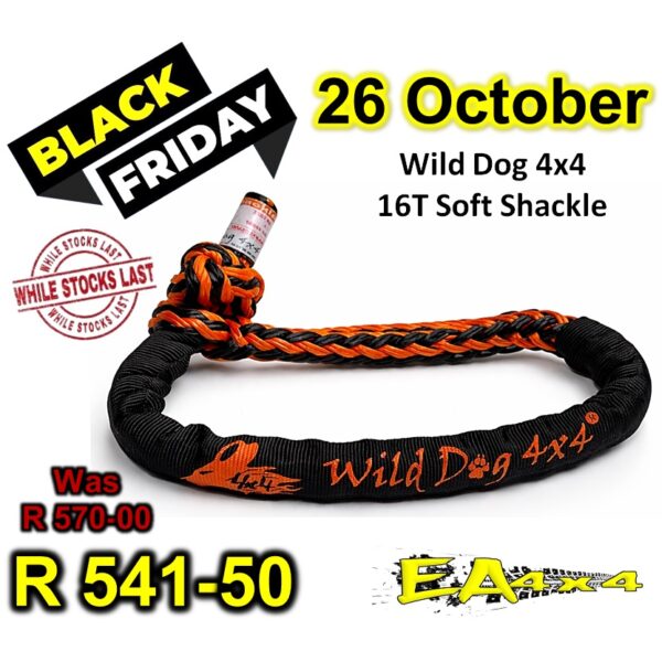 Wild Dog 4x4 16Ton Soft Shackle